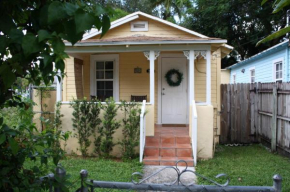 Key West Style Historic Home Coconut Grove Florida (Yellow House)